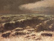 Gustave Courbet Wave oil painting artist